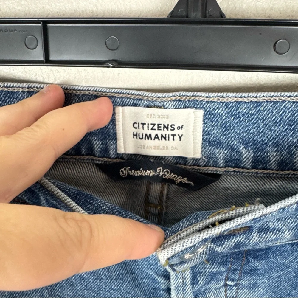 Citizens of Humanity Jolene High Rise Vintage Slim Jeans Size 29 in Dimple